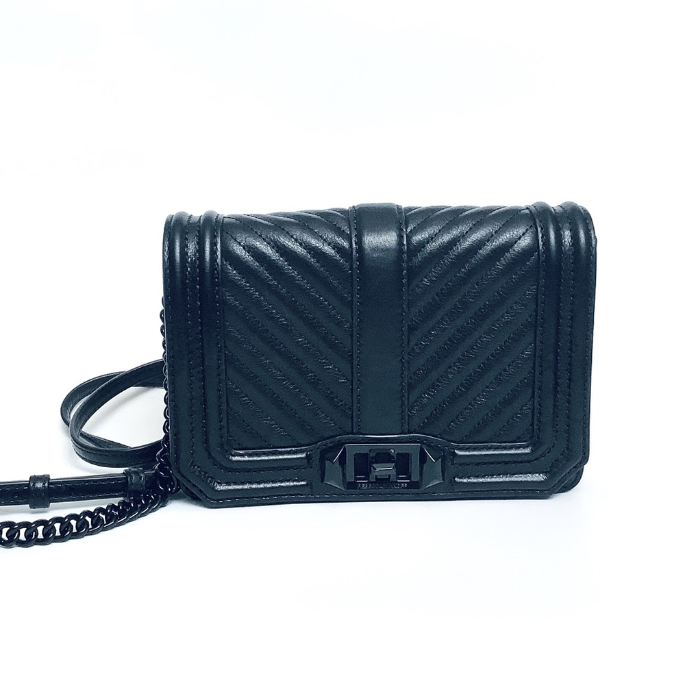 NWOT Rebecca Minkoff Chevron Love Crossbody Bag